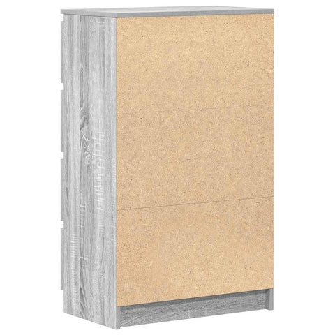 vidaXL Sideboard Grey Sonoma 60x35x98.5 cm Engineered Wood