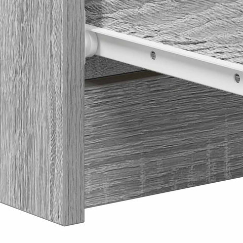 vidaXL Sideboard Grey Sonoma 60x35x98.5 cm Engineered Wood