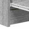 vidaXL Sideboard Grey Sonoma 60x35x98.5 cm Engineered Wood
