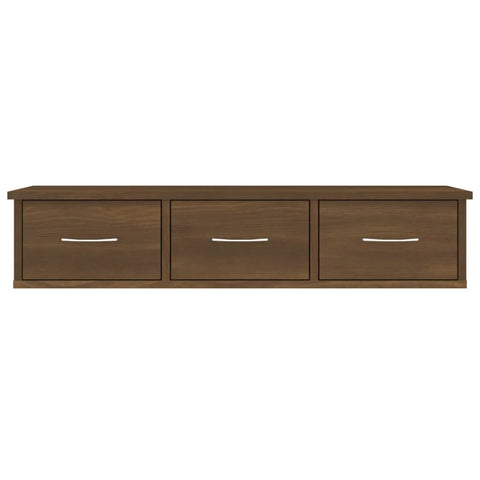vidaXL Wall Cabinet Brown Oak 88x26x18.5 cm Engineered Wood