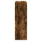 vidaXL Bookshelf Smoked Oak 60x24x76 cm Engineered Wood