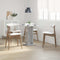 vidaXL Bistro Table Grey Sonoma 60x60x75 cm Engineered Wood