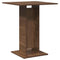 vidaXL Bistro Table Brown Oak 60x60x75 cm Engineered Wood