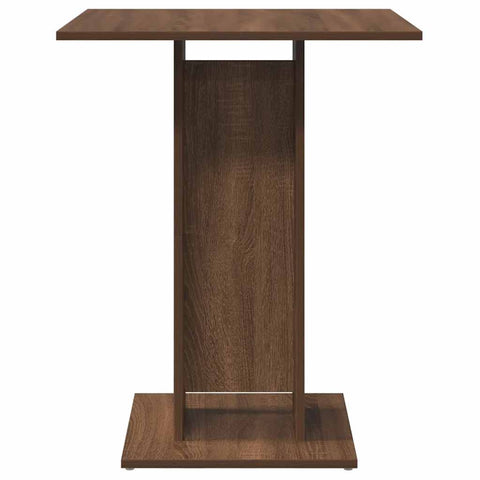 vidaXL Bistro Table Brown Oak 60x60x75 cm Engineered Wood
