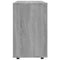 vidaXL Side Table Grey Sonoma 70x35x55 cm Engineered Wood