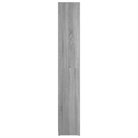 vidaXL Bathroom Cabinet Grey Sonoma 30x30x183.5 cm Engineered Wood