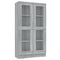 vidaXL Vitrine Cabinet Grey Sonoma 82.5x30.5x150 cm Engineered Wood