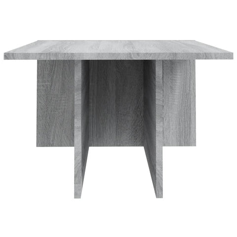 vidaXL Coffee Table Grey Sonoma 111.5x50x33 cm Engineered Wood