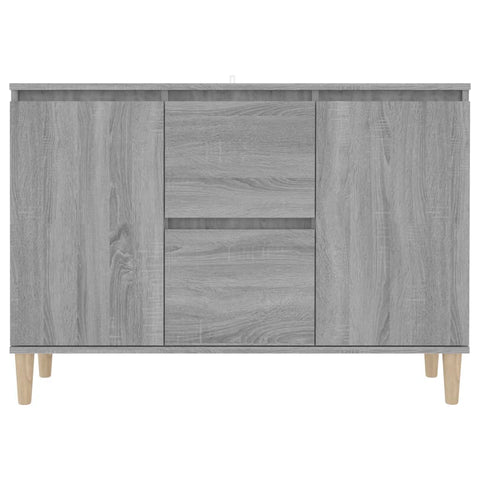 vidaXL Sideboard Grey Sonoma 103.5x35x70 cm Engineered Wood