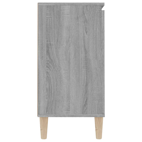 vidaXL Sideboard Grey Sonoma 103.5x35x70 cm Engineered Wood
