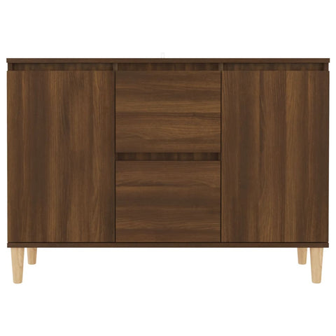 vidaXL Sideboard Brown Oak 103.5x35x70 cm Engineered Wood