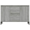 vidaXL Sideboard Grey Sonoma 104x35x70 cm Engineered Wood