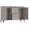 vidaXL Sideboard Grey Sonoma 104x35x70 cm Engineered Wood