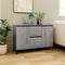 vidaXL Sideboard Grey Sonoma 104x35x70 cm Engineered Wood