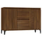 vidaXL Sideboard Brown Oak 104x35x70 cm Engineered Wood