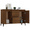 vidaXL Sideboard Brown Oak 104x35x70 cm Engineered Wood
