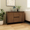 vidaXL Sideboard Brown Oak 104x35x70 cm Engineered Wood