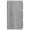 vidaXL Bed Cabinets 2 pcs Grey Sonoma 40x35x62.5 cm Engineered Wood
