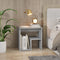 vidaXL Bed Cabinet Grey Sonoma 40x30x40 cm Engineered Wood