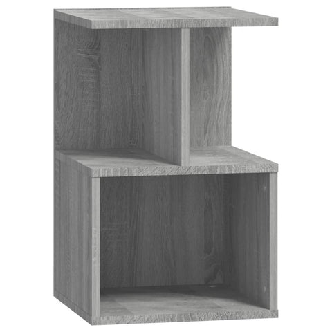 vidaXL Bedside Cabinet Grey Sonoma 35x35x55 cm Engineered Wood