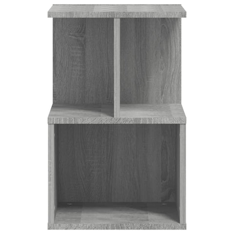 vidaXL Bedside Cabinet Grey Sonoma 35x35x55 cm Engineered Wood