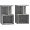 vidaXL Bedside Cabinets 2 pcs Grey Sonoma 35x35x55 cm Engineered Wood
