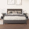 vidaXL Bedside Cabinets 2 pcs Grey Sonoma 35x35x55 cm Engineered Wood