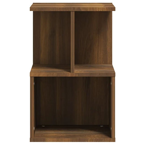 vidaXL Bedside Cabinet Brown Oak 35x35x55 cm Engineered Wood