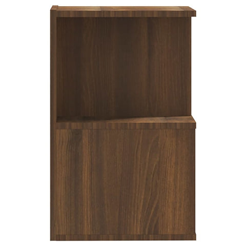 vidaXL Bedside Cabinet Brown Oak 35x35x55 cm Engineered Wood