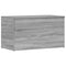 vidaXL Storage Chest Grey Sonoma 84x42x46 cm Engineered Wood