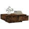 vidaXL Coffee Table Smoked Oak 90x60x31 cm Engineered Wood