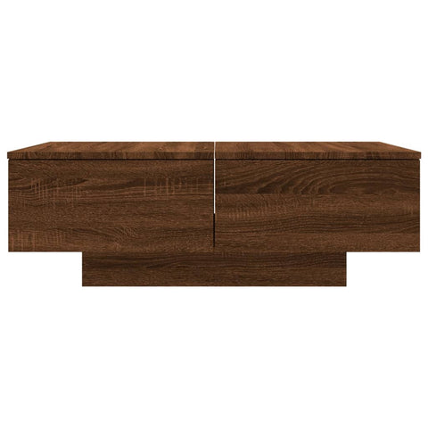 vidaXL Coffee Table Brown Oak 90x60x31 cm Engineered Wood