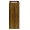 vidaXL Console Table Brown Oak 80x30x80 cm Engineered Wood