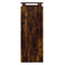 vidaXL Console Table Smoked Oak 102x30x80 cm Engineered Wood
