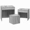 vidaXL Nesting Tables 3 pcs Grey Sonoma Engineered Wood