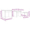 vidaXL Nesting Tables 3 pcs Grey Sonoma Engineered Wood