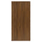 vidaXL Sideboard Brown Oak 80x36x75 cm Engineered Wood