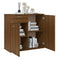 vidaXL Sideboard Brown Oak 80x36x75 cm Engineered Wood