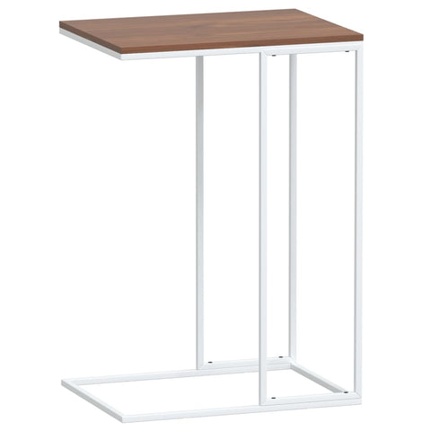 vidaXL Side Table White 40x30x59 cm Engineered Wood