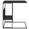 vidaXL Side Table Black 55x36x59.5 cm Engineered Wood