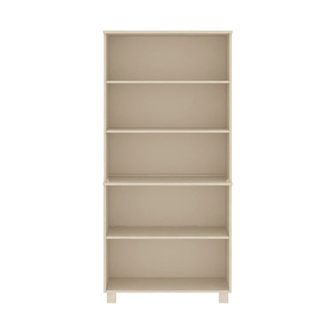 vidaXL Highboard HAMAR Solid Wood Pine Honey Brown