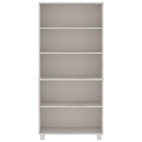vidaXL Highboard HAMAR Solid Wood Pine White