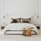 vidaXL Bedside Cabinets 2 pcs with Drawer Concrete Grey