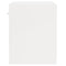 vidaXL Bedside Cabinets 2 pcs with Drawer High Gloss White