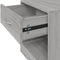 vidaXL Bedside Cabinets 2 pcs with Drawer Grey Sonoma