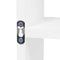 vidaXL Wall Display Shelf 8 Compartments High Gloss White