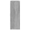 vidaXL Wall Display Shelf 8 Compartments Grey Sonoma