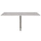 vidaXL Folding Wall Table Concrete Grey 100x60x56 cm Engineered Wood