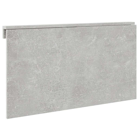 vidaXL Folding Wall Table Concrete Grey 100x60x56 cm Engineered Wood