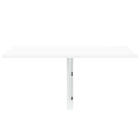 vidaXL Folding Wall Table High Gloss White 100x60x56 cm Engineered Wood